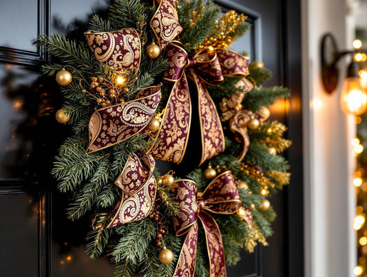 Paisley Pattern Christmas Decorations: Timeless Elegance Meets Holiday Magic