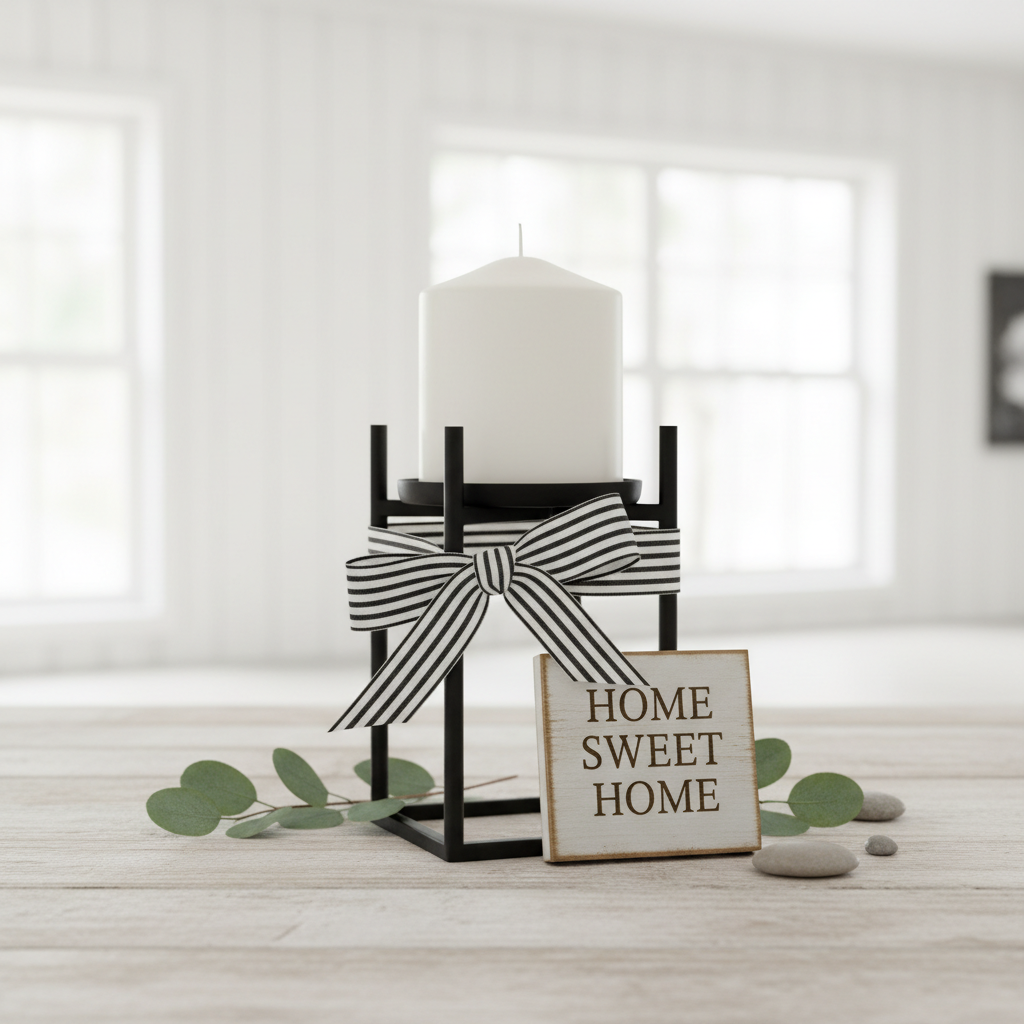 Minimalist Door Hanger – 250 Years Welcome