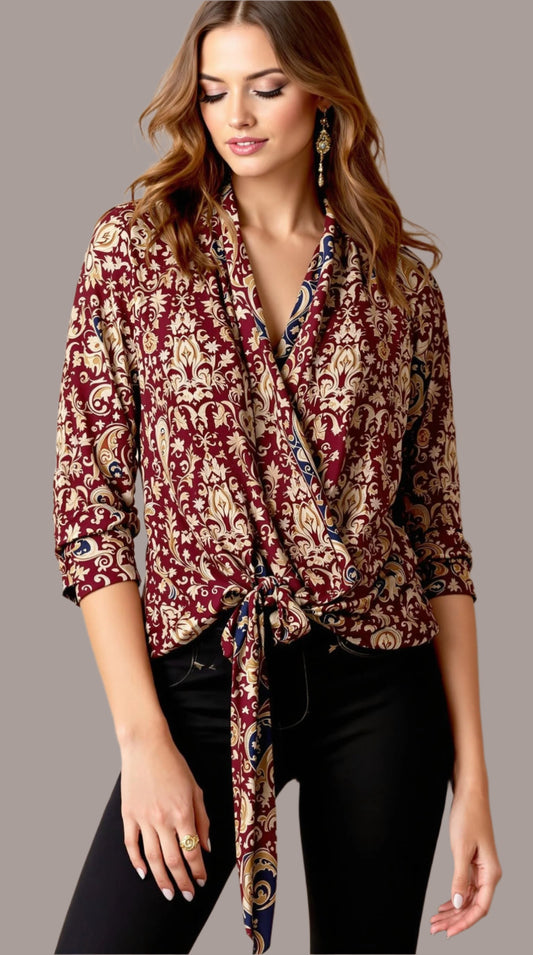 Ajrakh Block Printing: Ancient Indian Textile Art Inspiring Modern Boho Fashion