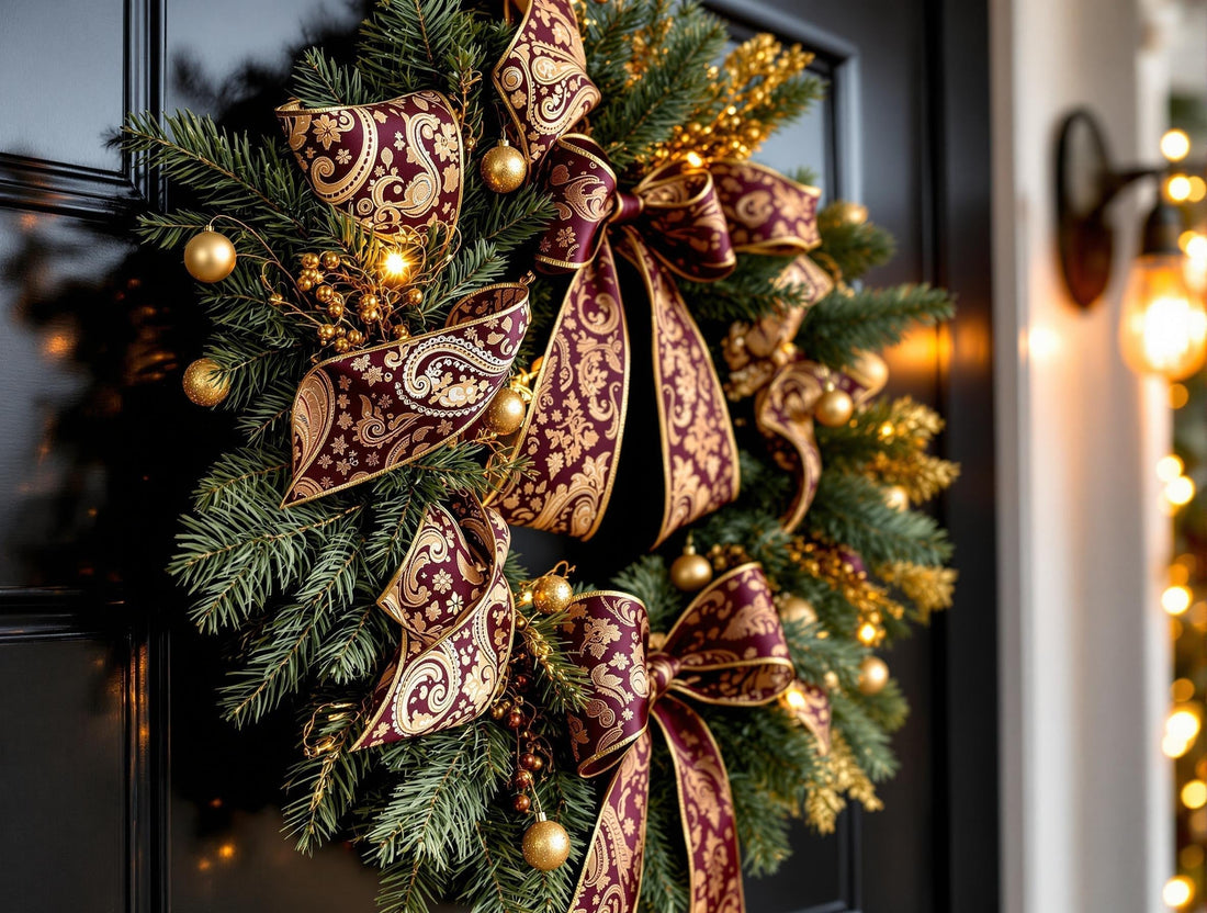 Paisley Pattern Christmas Decorations: Timeless Elegance Meets Holiday Magic