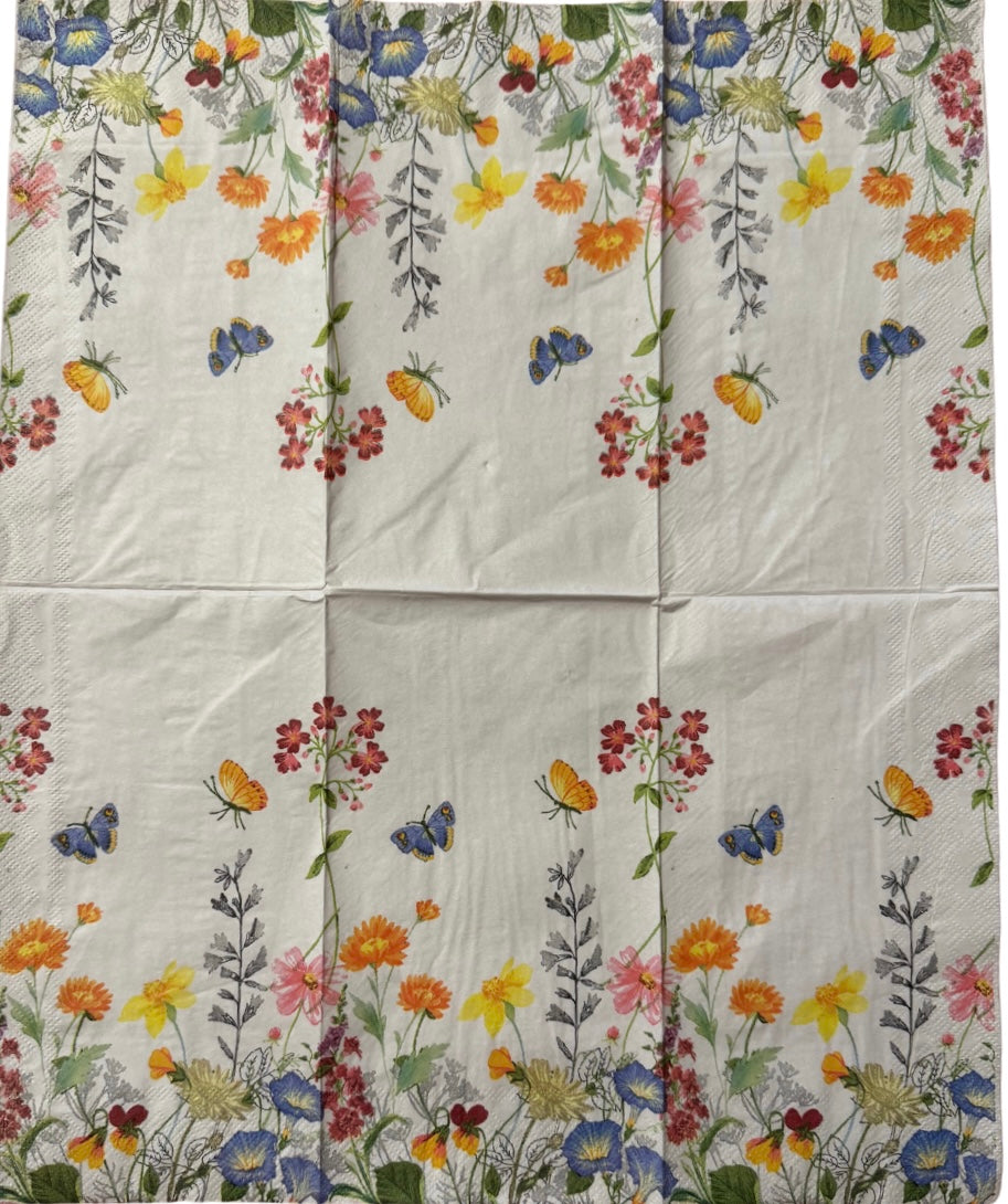 Spring Decoupage Napkin
