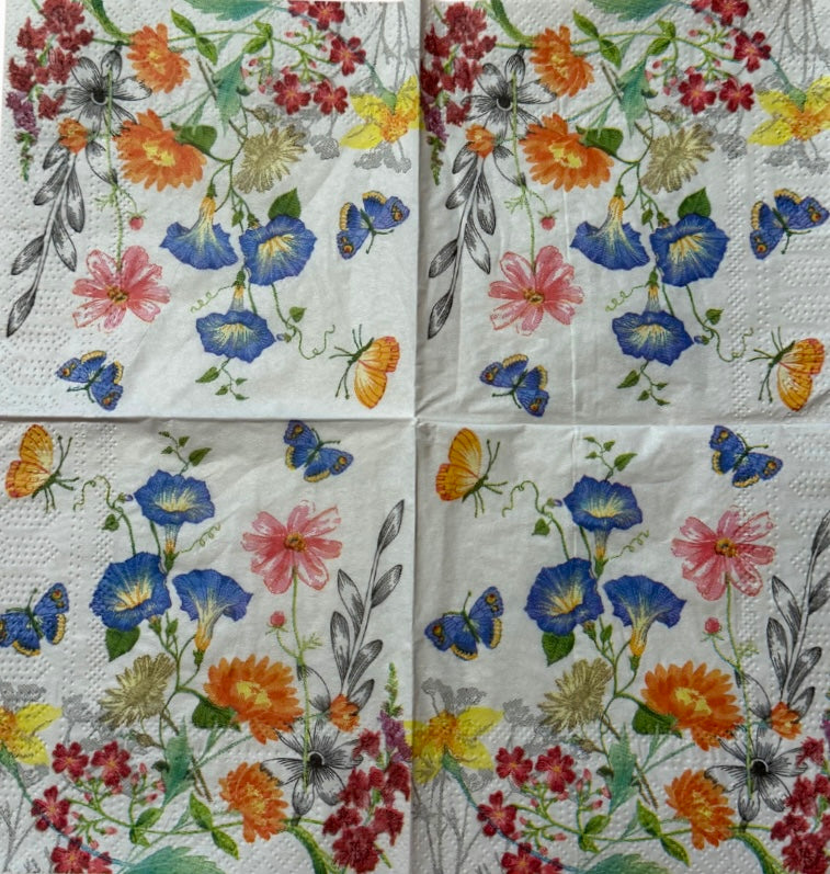 Spring Decoupage Napkin