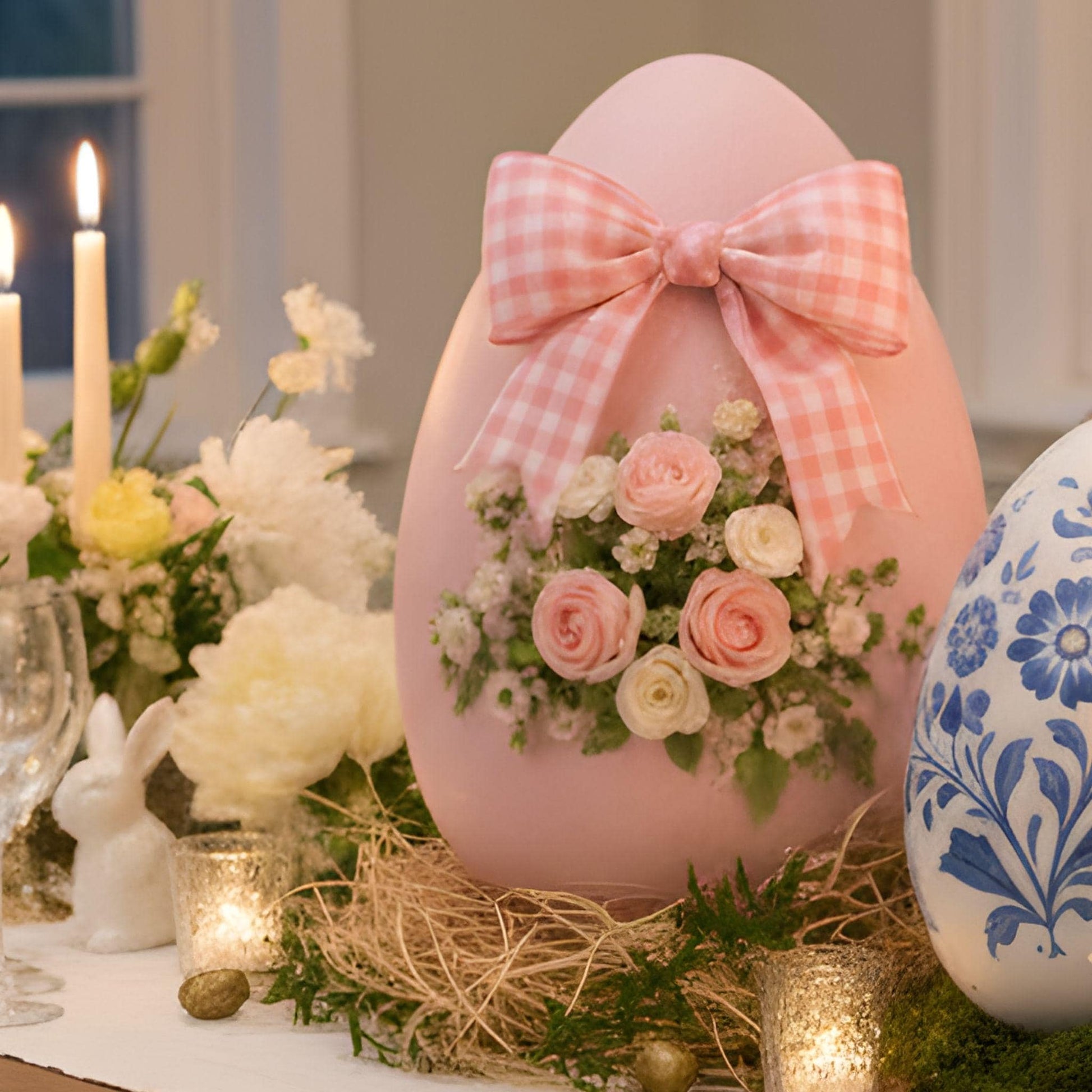 Heritage Linen 30" Pink Goose Egg