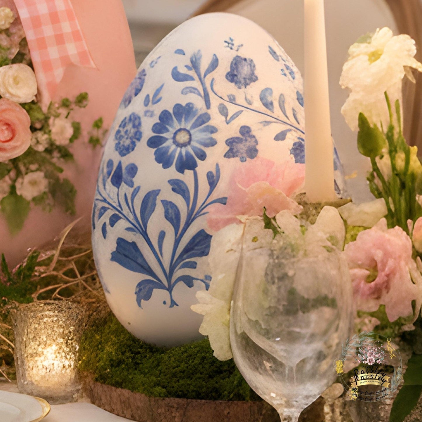 Organic Manor 30" Blue Goose Egg