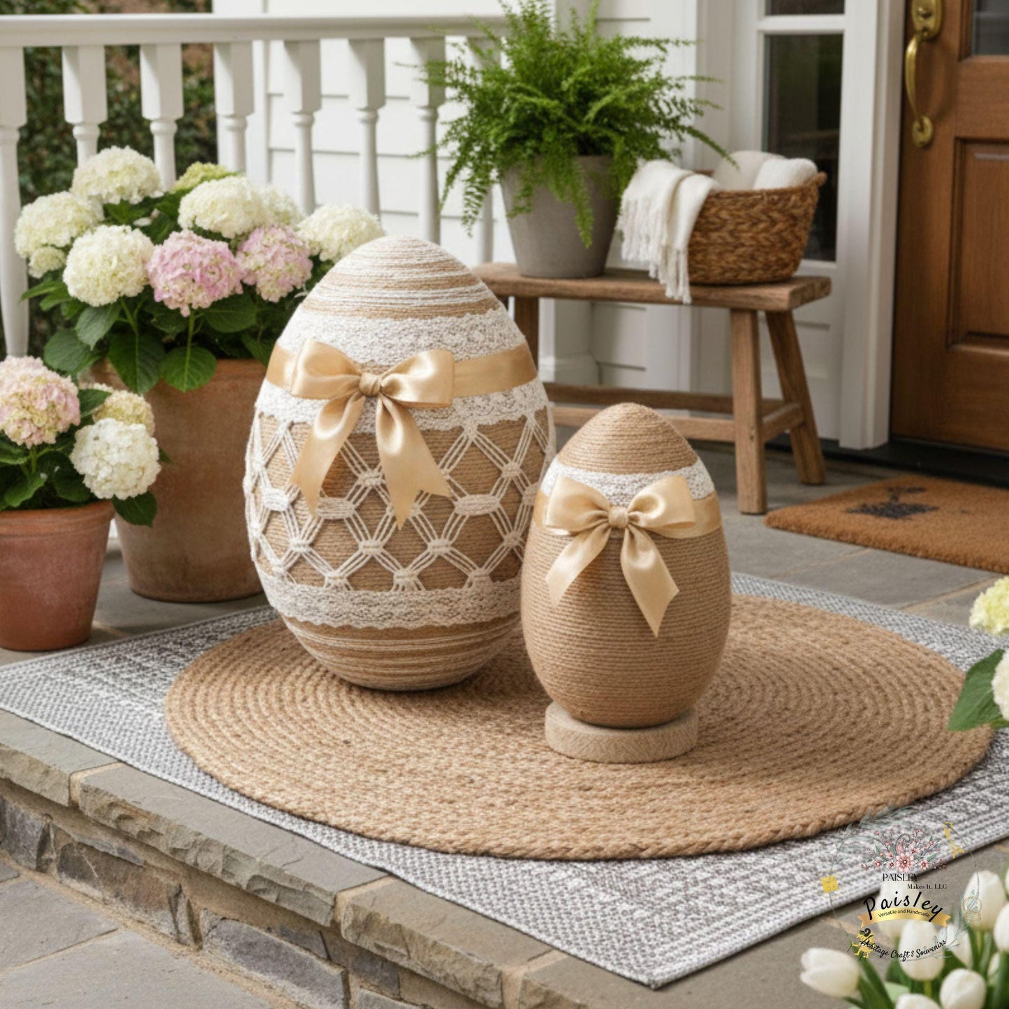 Blush Couture 20" White Goose Egg