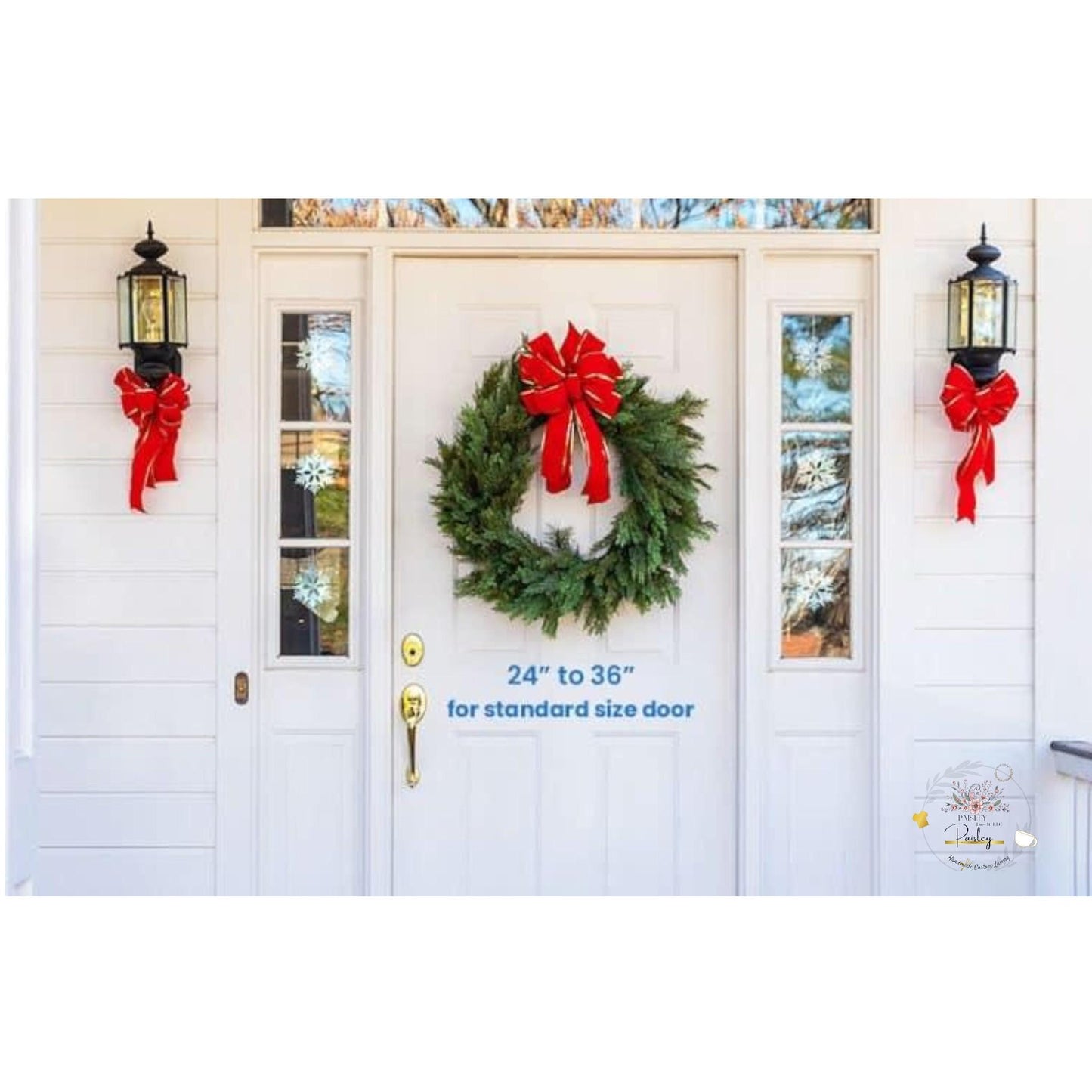 Personalized Interchangeable Wooden Sign Insert Wreath Center Monogram Family Name Welcome Door Decor Gift
