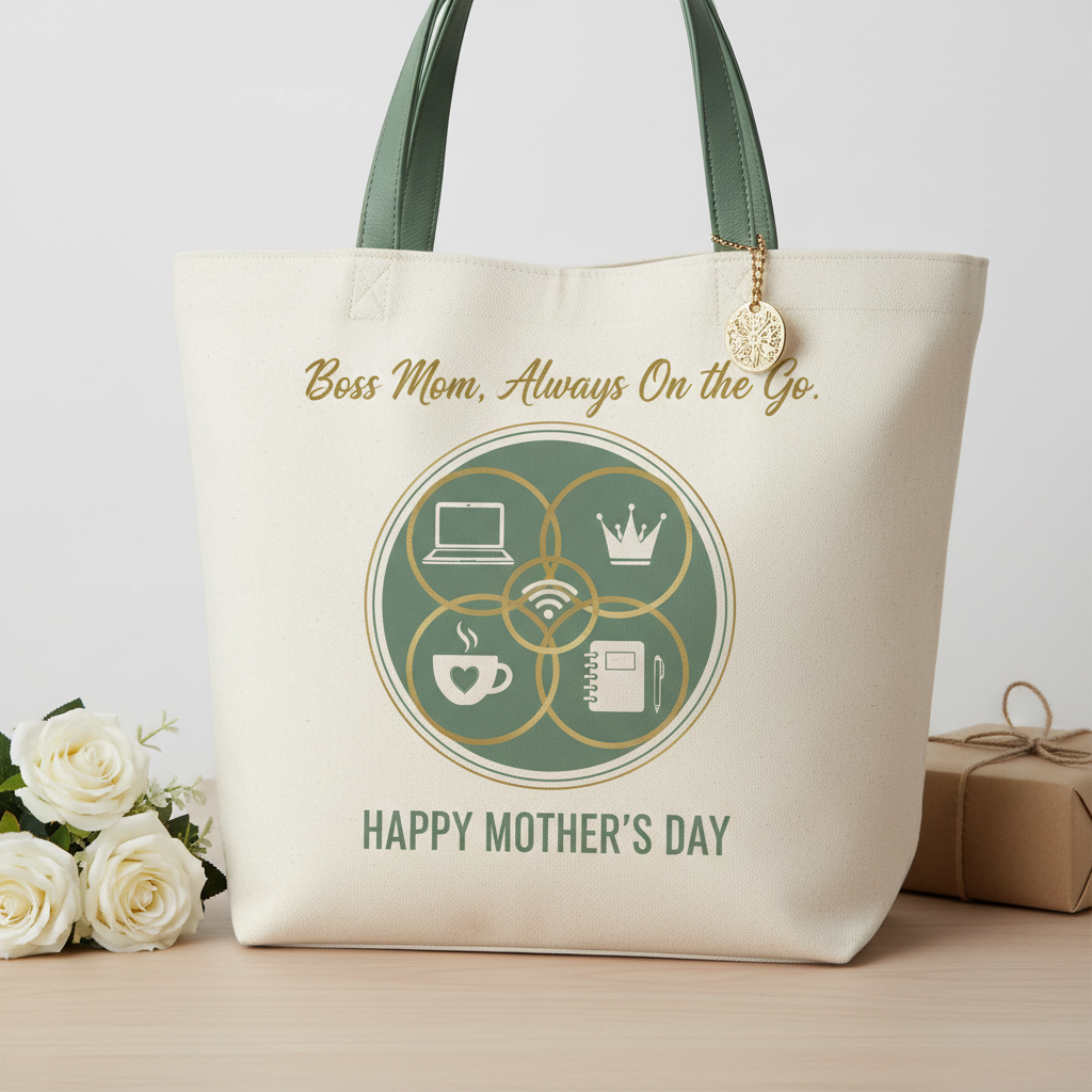 Busy Working Mom Tote Bag