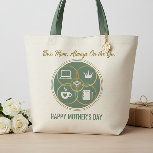 Busy Working Mom Tote Bag