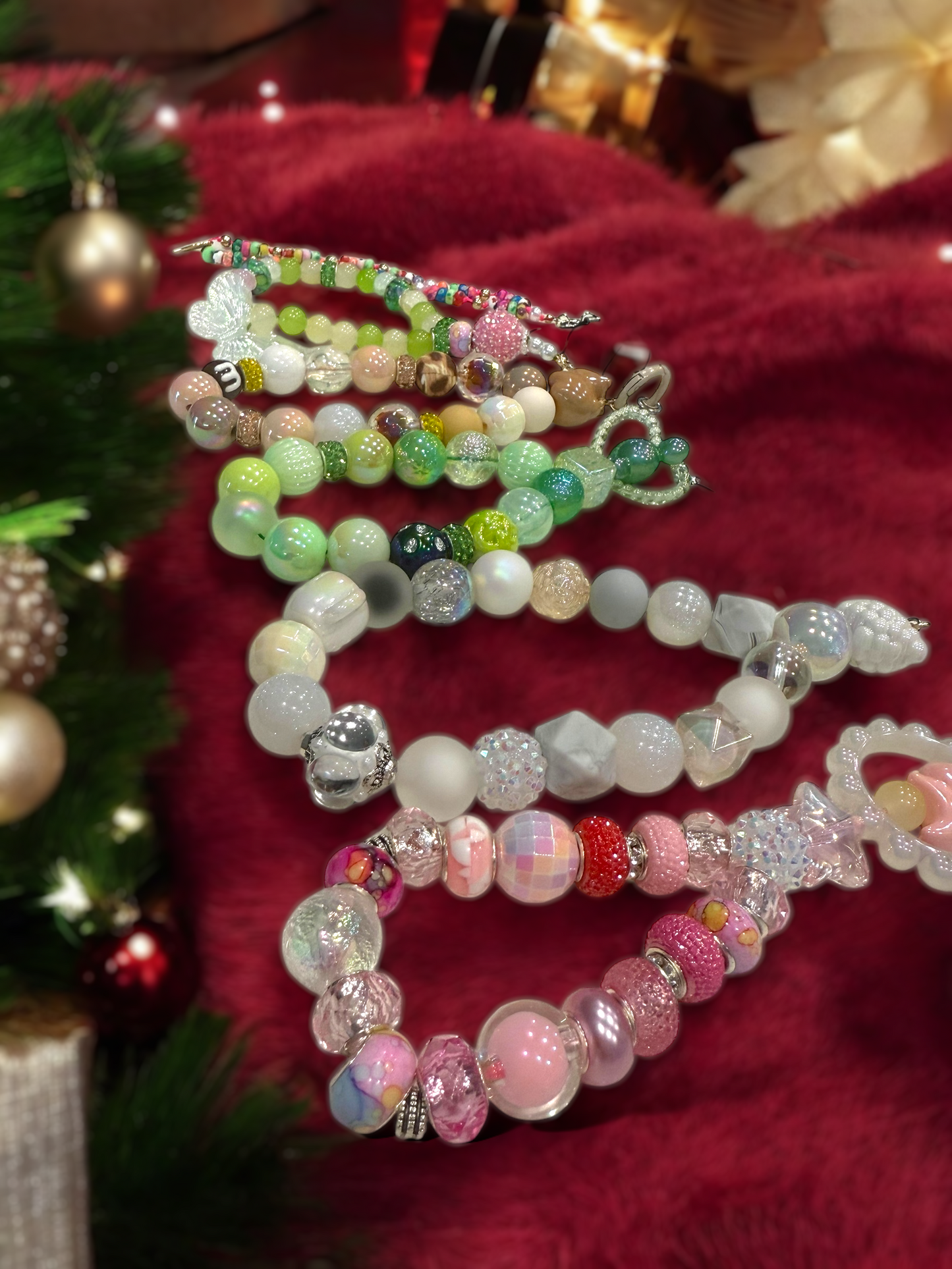 ✨ Handmade Beaded Cell Phone Charms – Trendy & Stylish Phone Accessories!