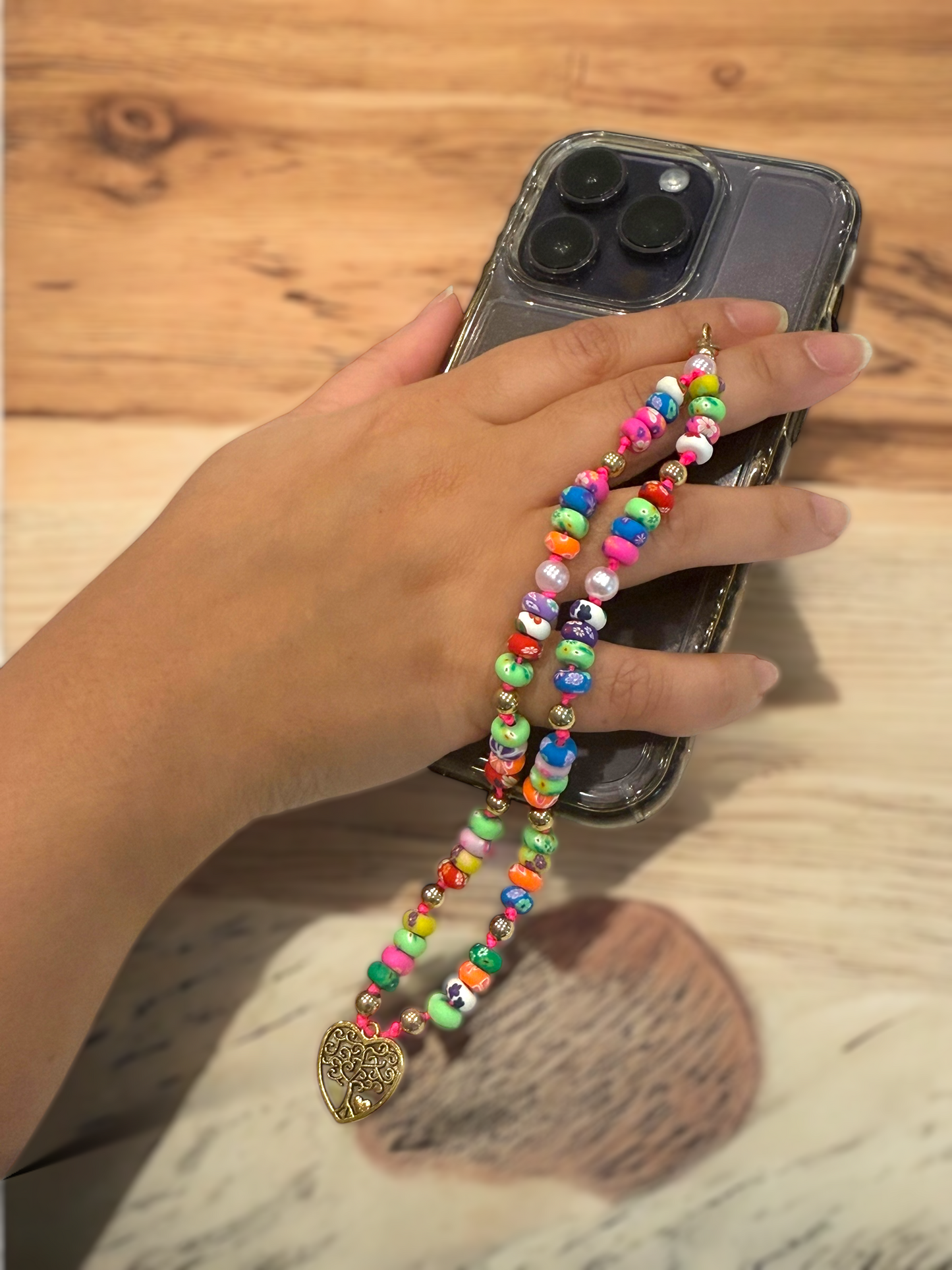 ✨ Handmade Beaded Cell Phone Charms – Trendy & Stylish Phone Accessories!