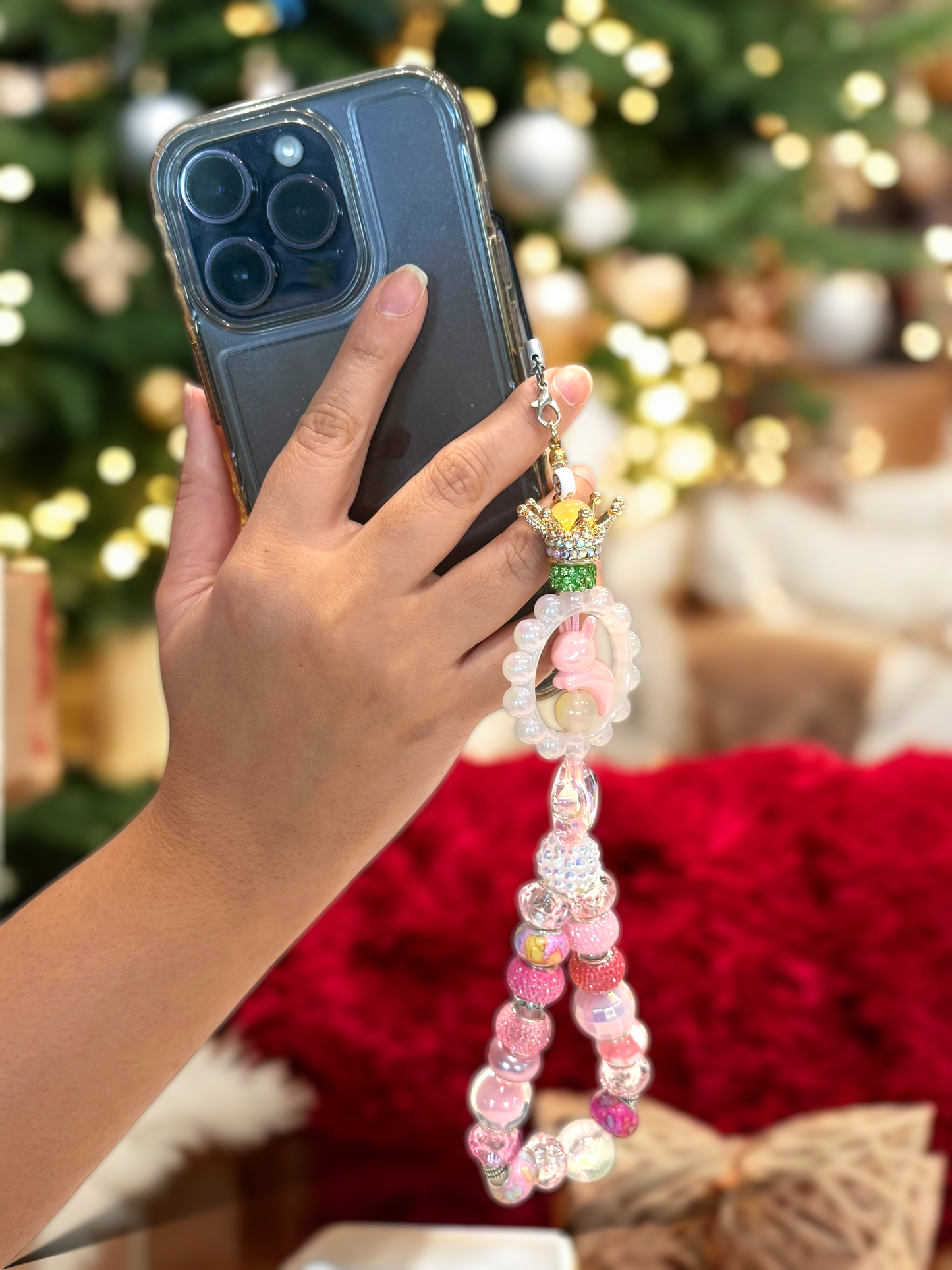 ✨ Handmade Beaded Cell Phone Charms – Trendy & Stylish Phone Accessories!