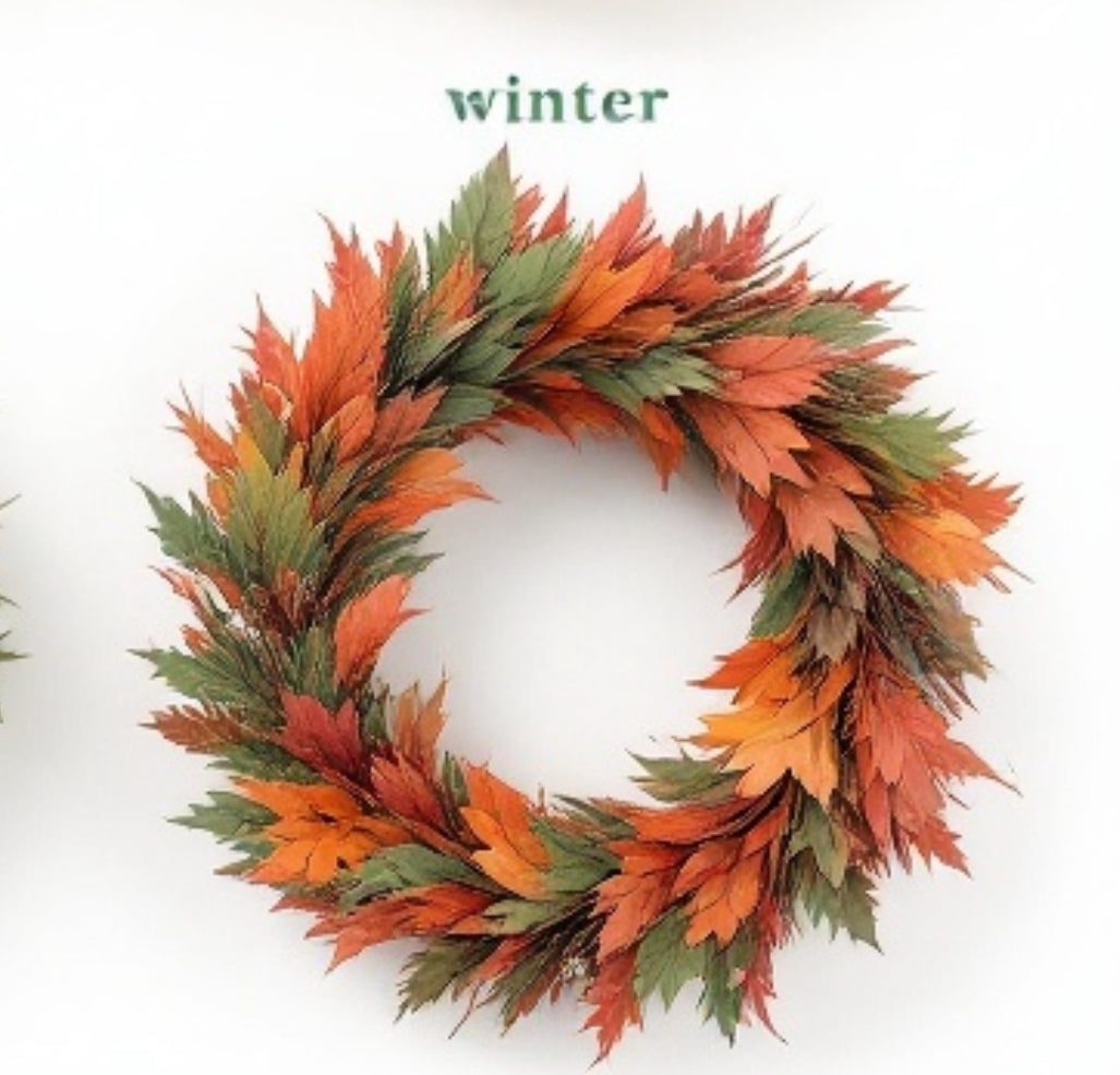 Seasonal Wreath Collection: Nature's Elegance
